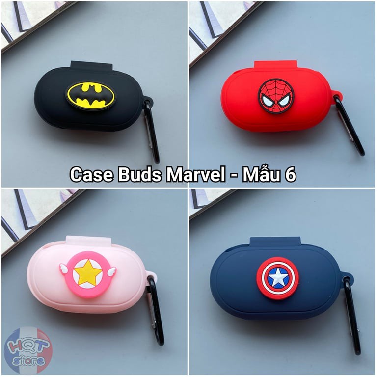 Ốp silicon case Marvel cho tai nghe Galaxy Buds / Buds Plus (Mẫu 6)