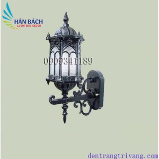 Đèn vách tường  gắn cột treo tường ngoài trời giả cổ