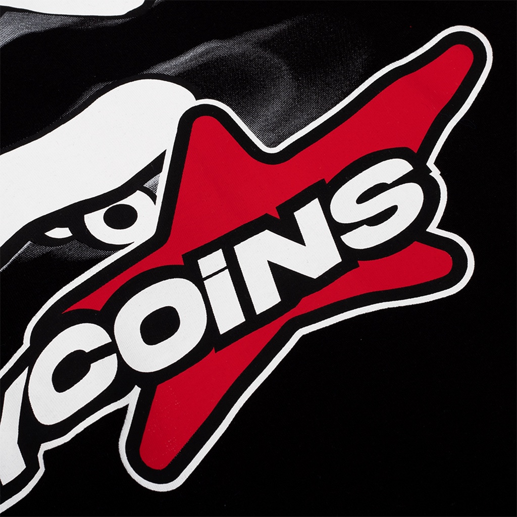 DirtyCoins Áo thun Skateboarding T-shirt - Black