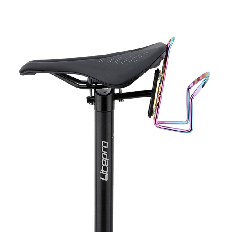 Giá Đỡ Bình Nước Gắn Yên Xe Đạp Có Thể Gấp Gọn Tiện Lợi