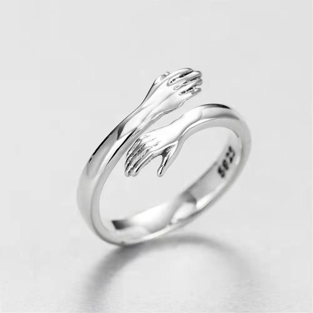 [Cois N] Nhẫn Cặp Đôi Có Thể Điều Chỉnh Kích Cỡ Làm Quà Tặng Kỷ Niệm Cho Nam Nữ