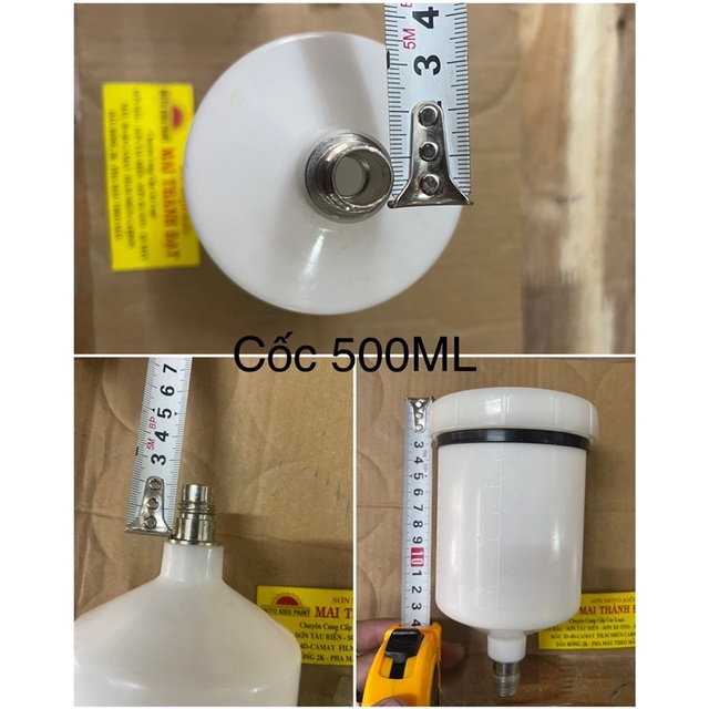 Cốc Đựng Sơn Dành Cho Súng Phun Sơn , phụ kiện thay thế