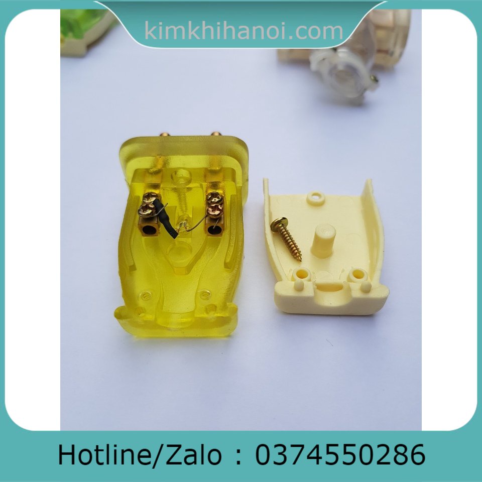 |MÃ PHUDONG giảm 12% đơn 200k].Phích cắm điện đúc 16A - Tải cao, Chống va đập, Chân 5IN. Phích điện