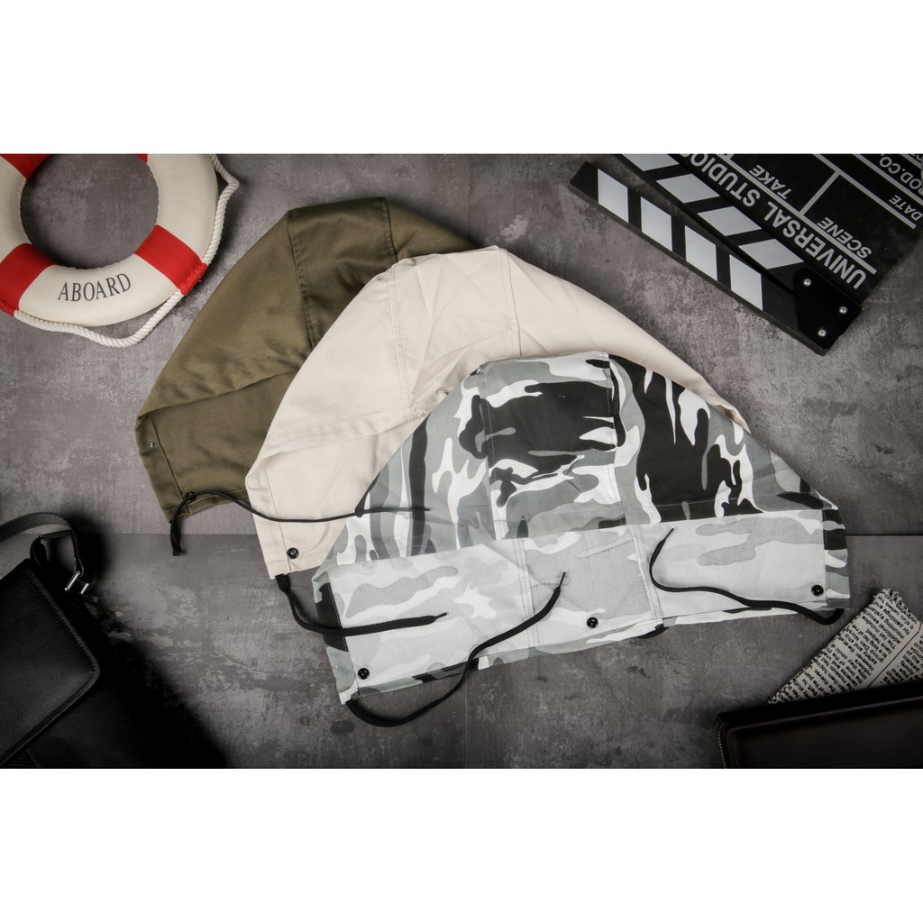 Áo chống nắng Thời trang nam áo khoác nam đẹp Vải Kaki chống tia UV cao cấp Có nhiều lỗ thông gió và hút gió thoáng | BigBuy360 - bigbuy360.vn