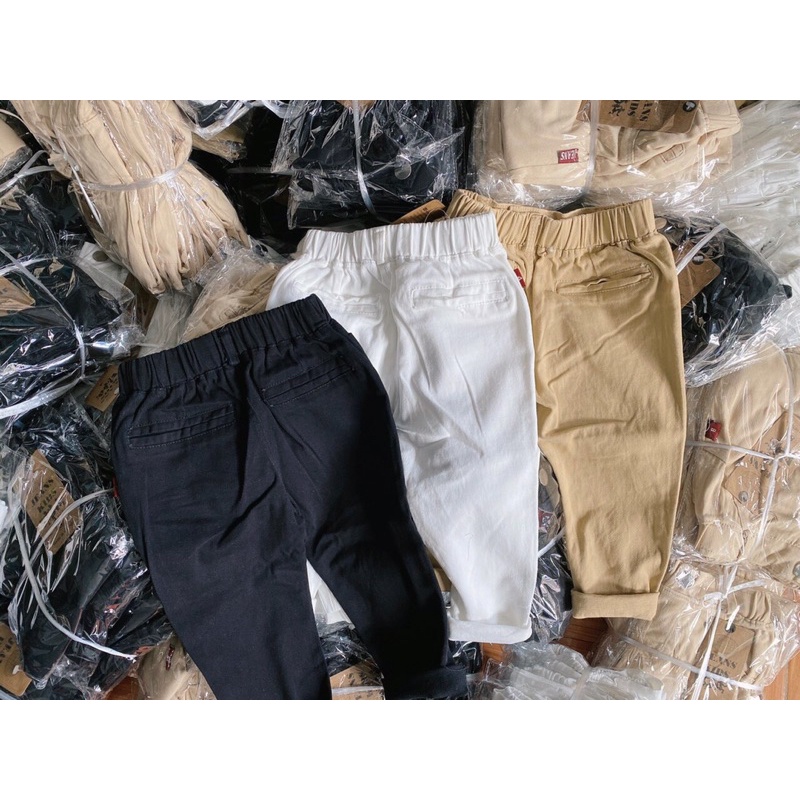 Quần jean mềm co giãn cho bé 8-20kg