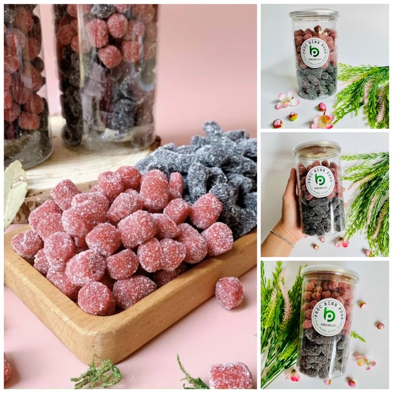 Kẹo dâu Đà Lạt Mix 500g