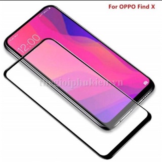 Kính cường lực 4D cho Oppo Find X - Full màn hình
