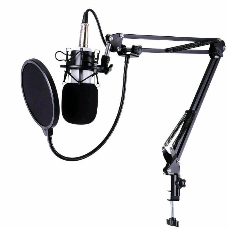 Chân đế kẹp Micro NB35 tặng kèm màng lọc âm