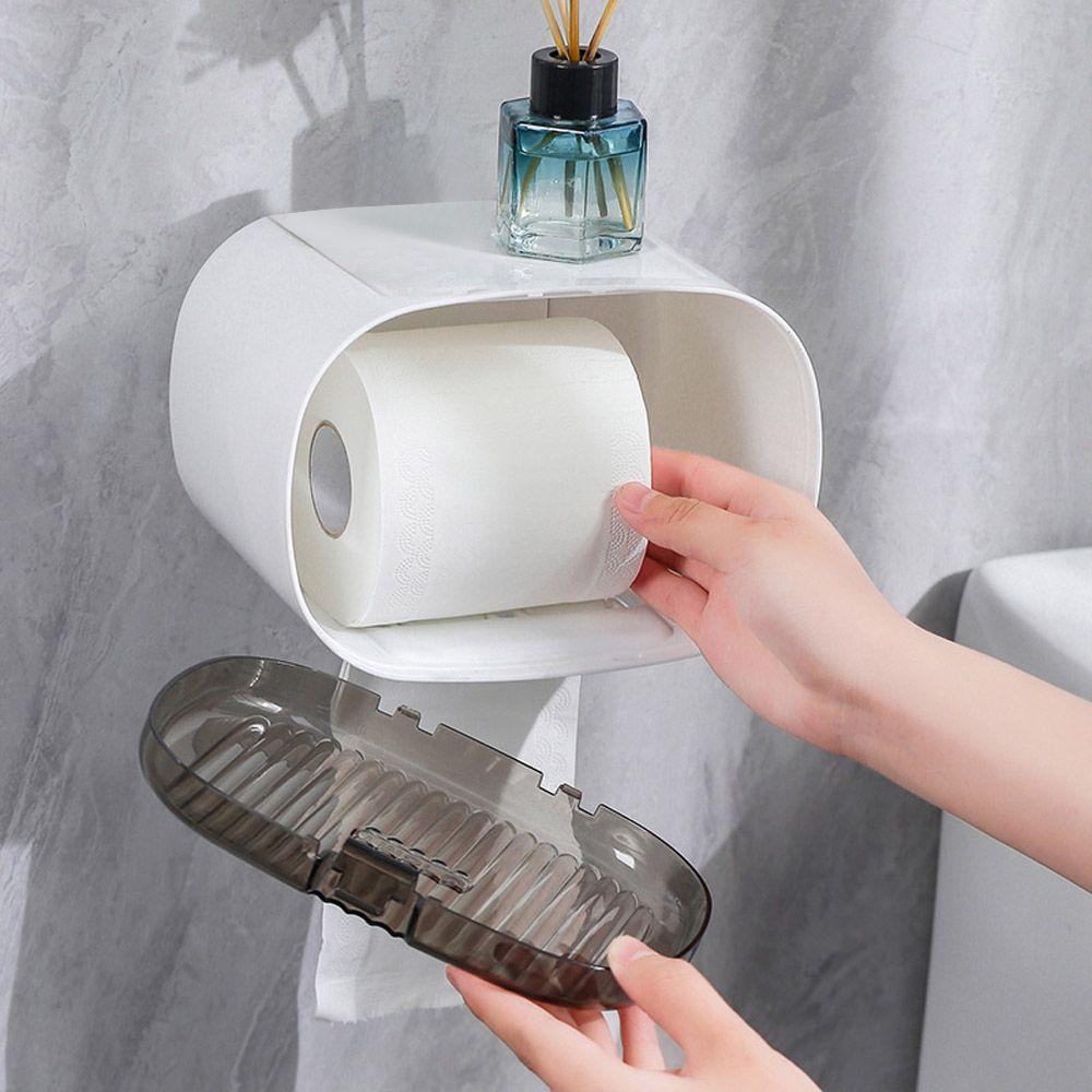 Giá Đỡ Cuộn Giấy Vệ Sinh DAPHS Chống Nước Không Cần Đục Lỗ