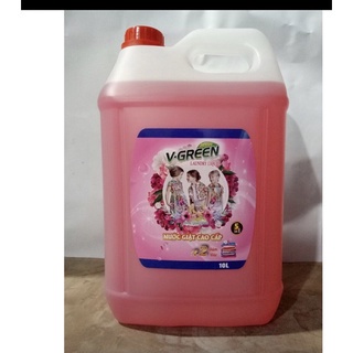 NƯỚC GIẶT VGREEN HỮU CƠ CAN 10 LÍT