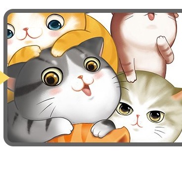 Tranh decal trang trí tủ lạnh dán tường NHỮNG CHÚ MÈO YÊU CÁ siêu yêu - Decal dán chi tiết rời