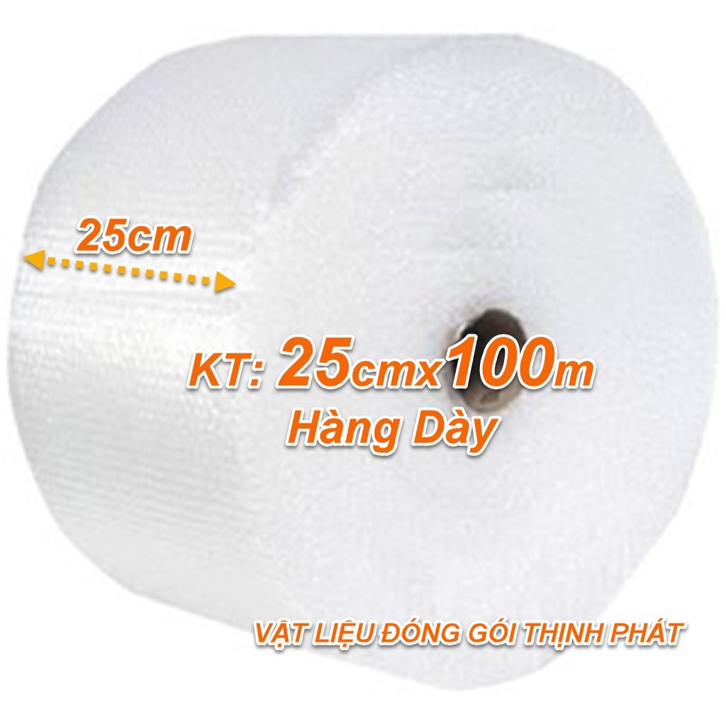 Cuộn Xốp Bong Bóng Chống Sốc 25cmx100m