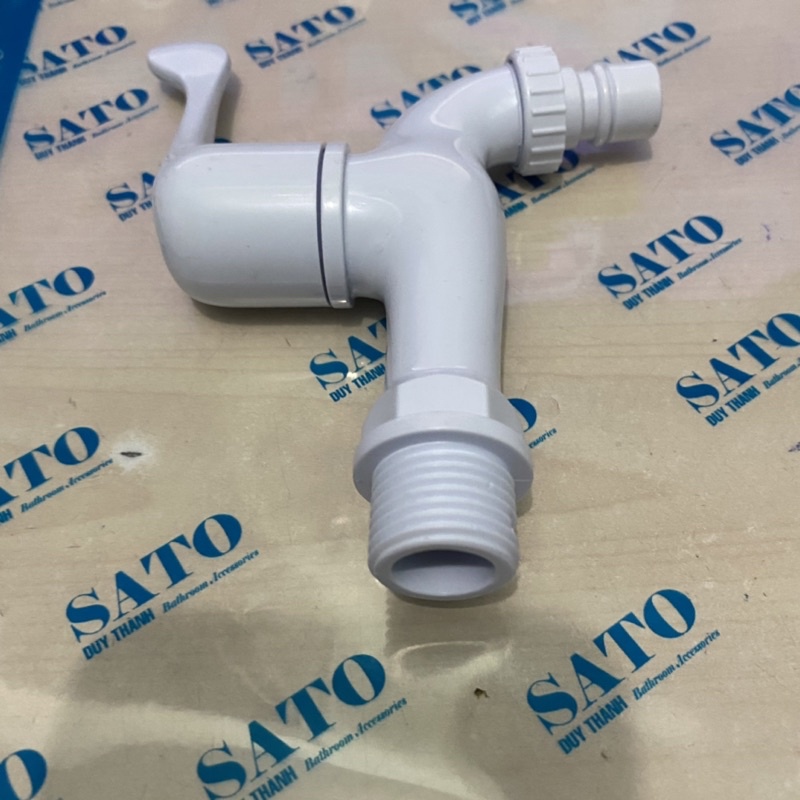 Vòi Hồ Nhựa ABS Rumine Nhựa Tay Gạt Hàng Đẹp Răng 21