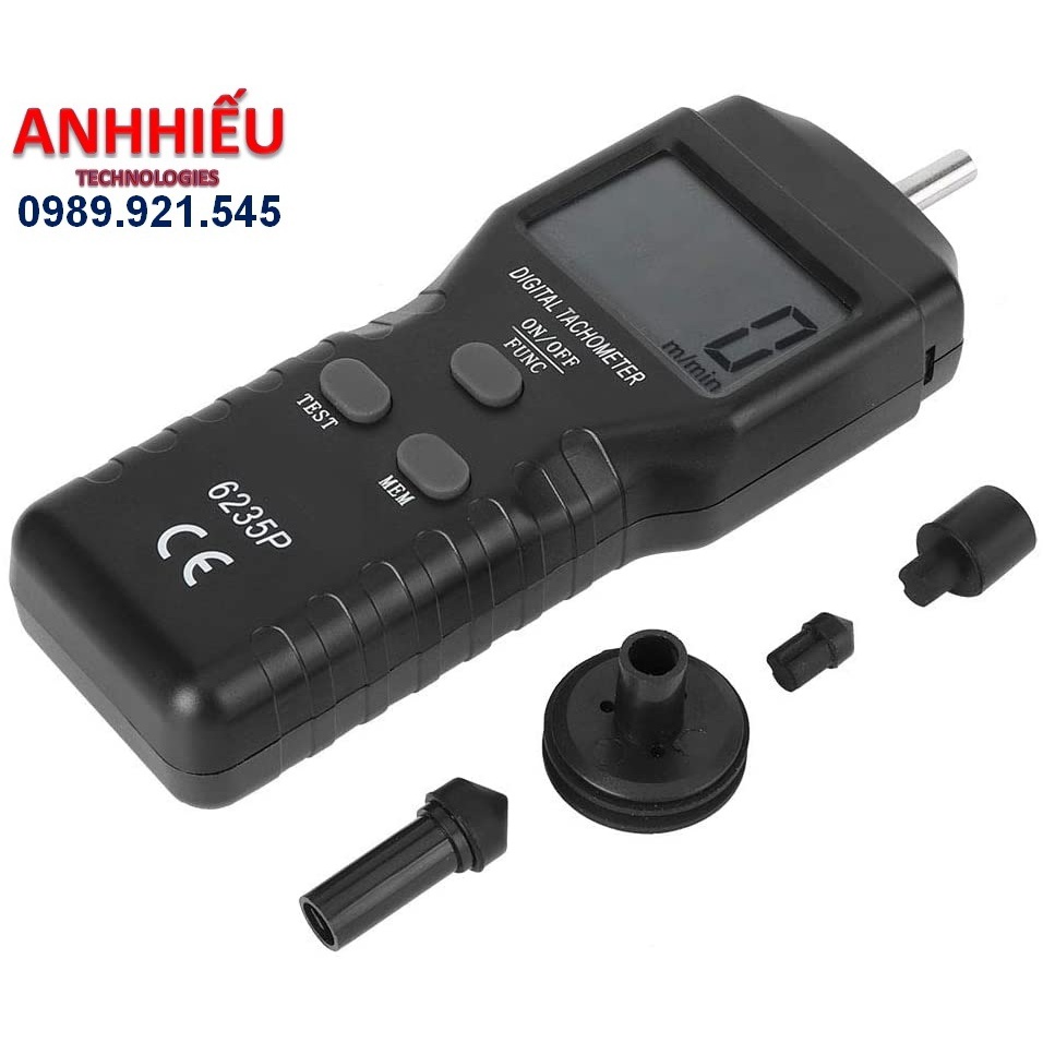 Máy đo tốc độ vòng tua, vòng quay động cơ tiếp xúc VICTOR 6235P