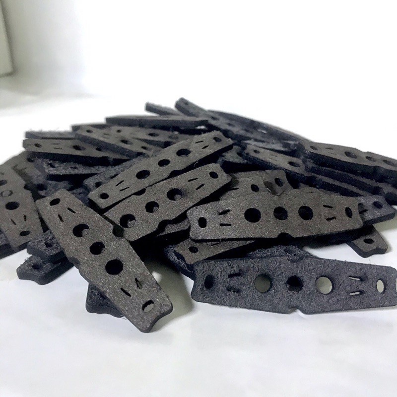 Miếng Da Ná Cao Su 3 Lỗ DT10 dùng cho bi 6.35 - 7mm chống trơn trượt hạn chế thấm nước có lỗ thoát gió - DATA SlingShot