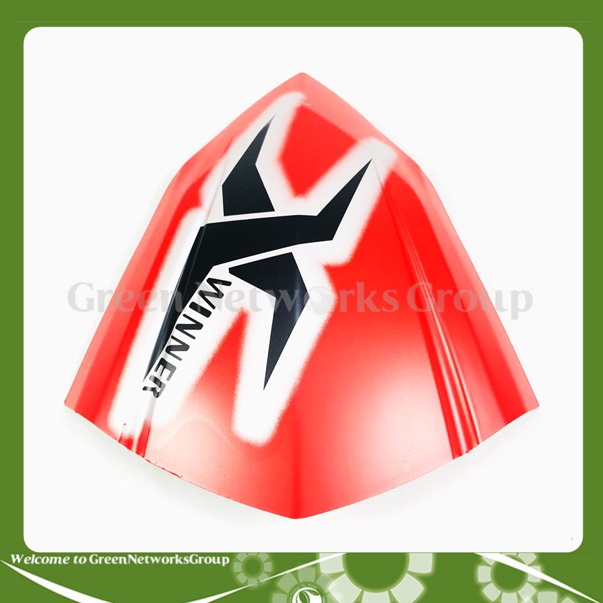 Ốp đầu xe Winner X màu đỏ Greennetworks