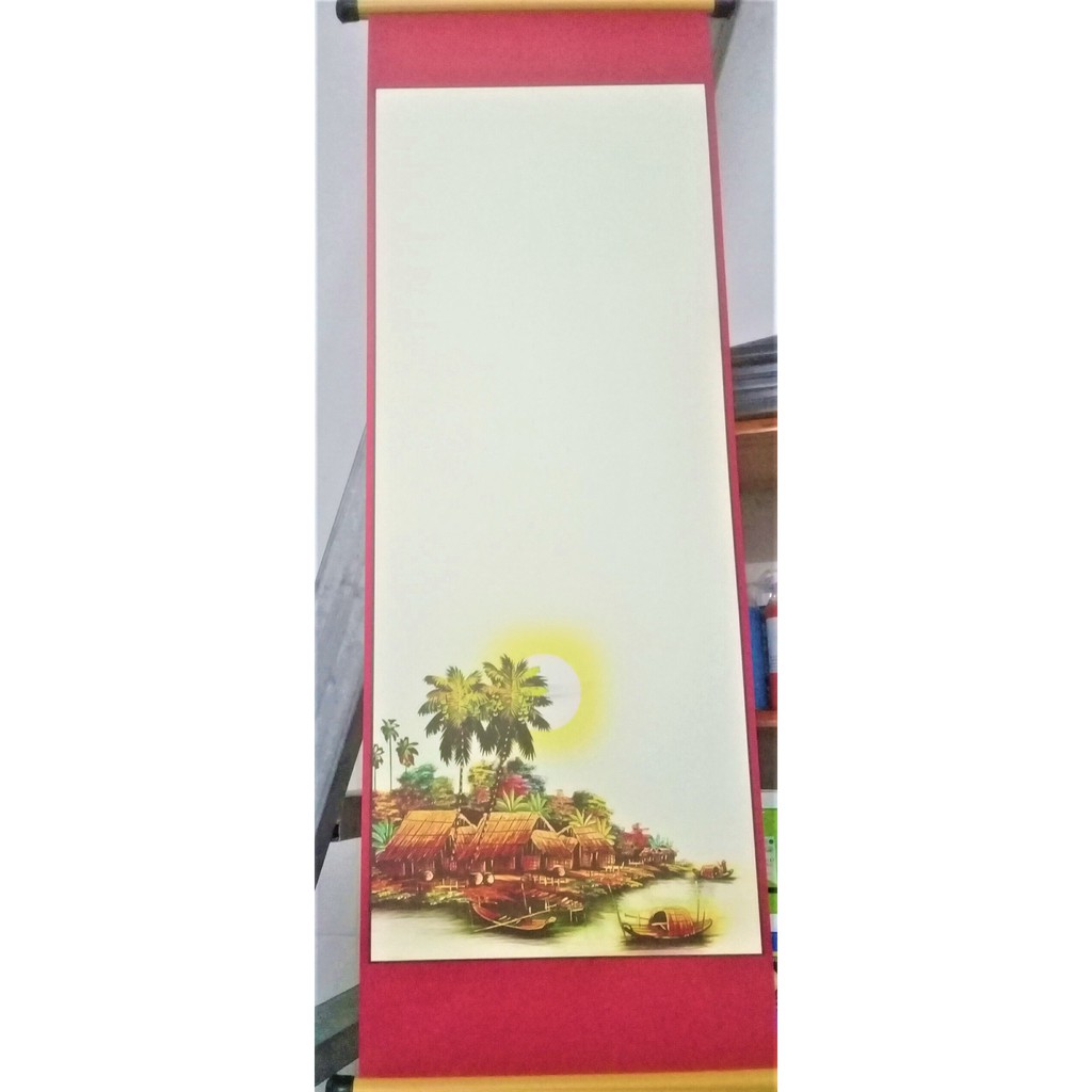 Giấy Liễng Vẽ Thư Pháp Size 27x79cm