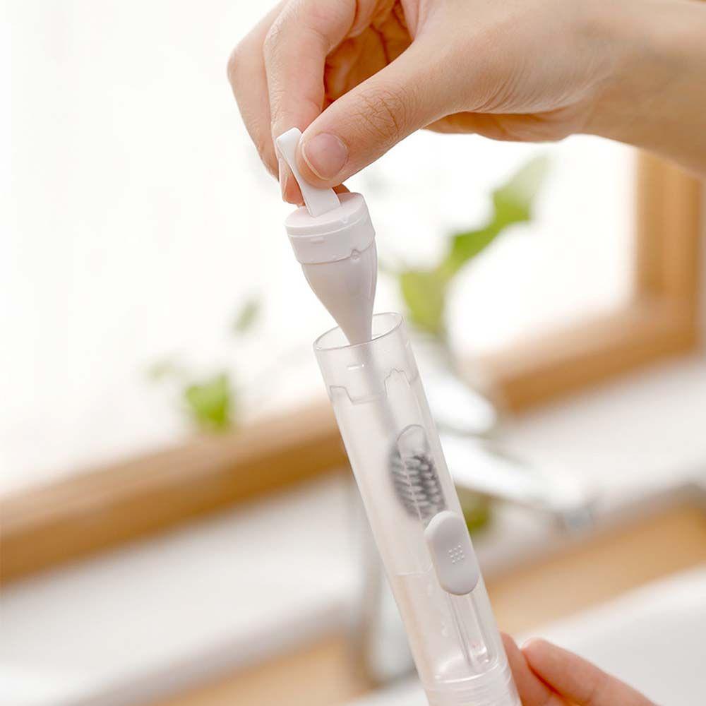 Bàn Chải Đánh Răng Bằng Nhựa Lông Mềm Gấp Gọn Linh Hoạt
