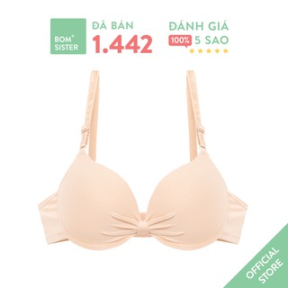 Áo Lót Mút Vừa Có Gọng Nâng Ngực Tự Nhiên BOM SISTER A1257