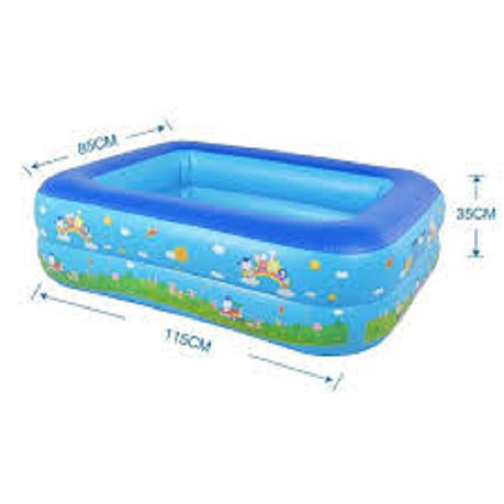 Bể phao bơi cho bé 2 tầng 1m2 B01