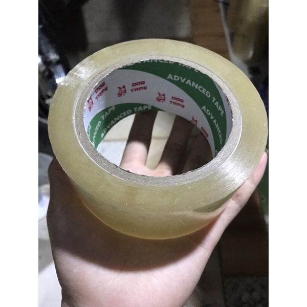 Băng keo trong, băng keo dán cuộn 100 yard, 200yard