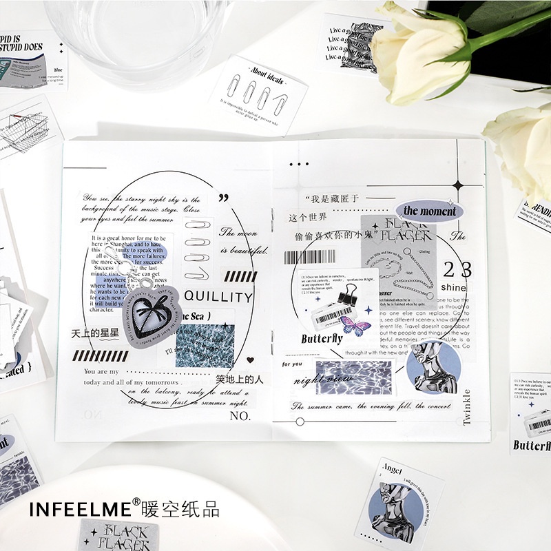 Sticker Modern Life Nhà Kawaii trang trí bullet journal