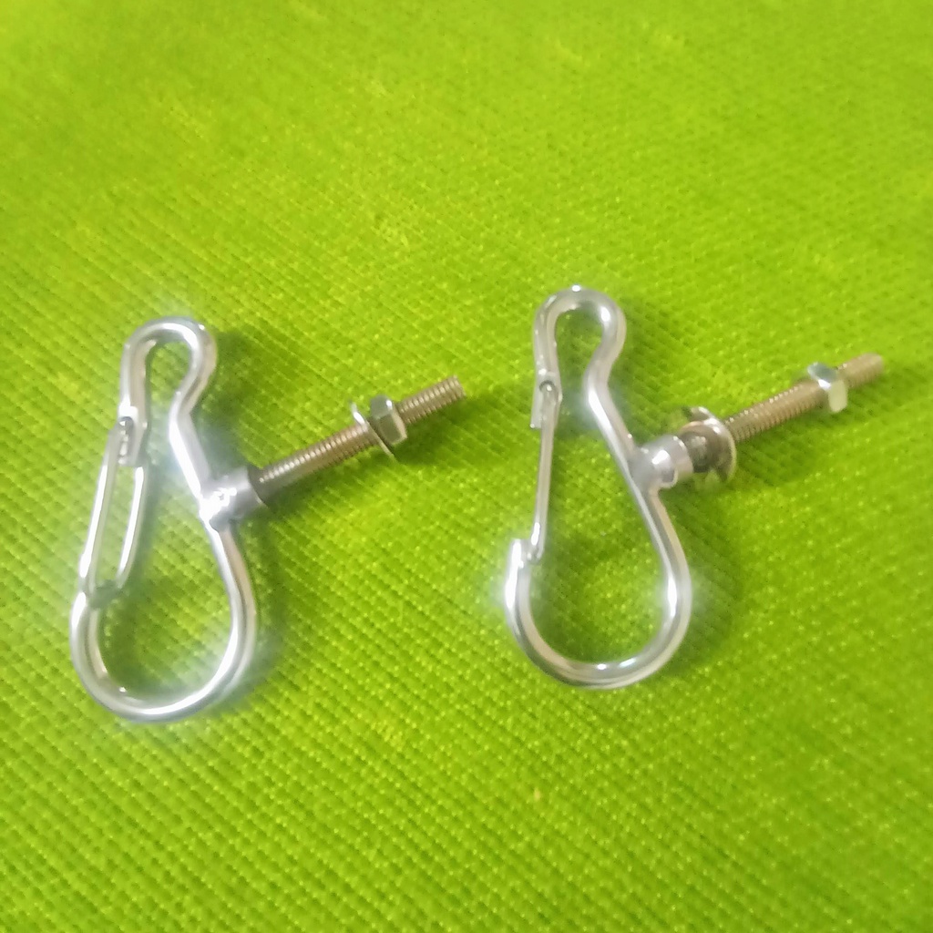 MÓC TREO ĐỒ XE MÁY INOX CÓ KHOÁ