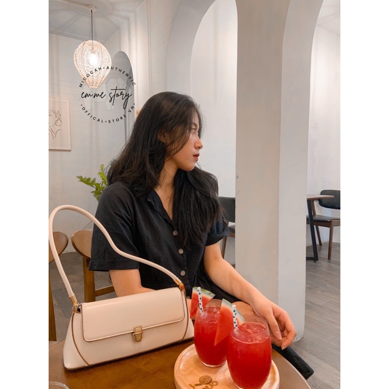 MICOCAH AUTH Túi kẹp nách hot instagram phong cách retro Pháp MSP FSD340