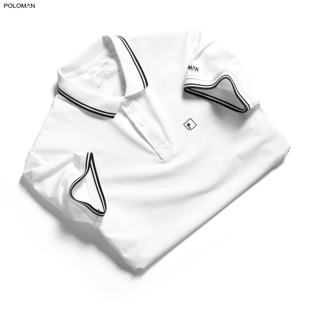 Áo thun Polo nam cổ bẻ RIAN vải cá sấu Cotton xuất xịn, chuẩn form,trẻ trung-năng động - POLOMAN | BigBuy360 - bigbuy360.vn