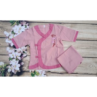 Set đồ lam đi chùa mẹ và bé