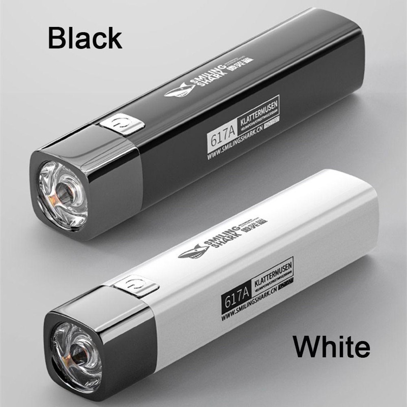 Đèn Pin Mini Cầm Tay, Đèn Siêu Sáng 2 in 1, Kèm Sạc Dự Phòng 1200mah,Chiếu Sáng 5-6h