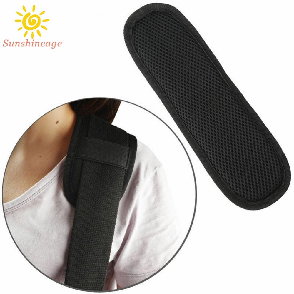 Guitar Strap Shoulder Pad Black 8.6x2.9in Breathable For Guitar Player
