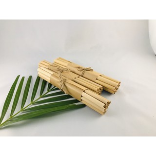 Ống hút tre an toàn sử dụng, tự nhiên 100%