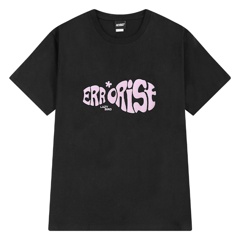 Áo thun Nelly ngắn tay in hình "ERORIST" áo phông