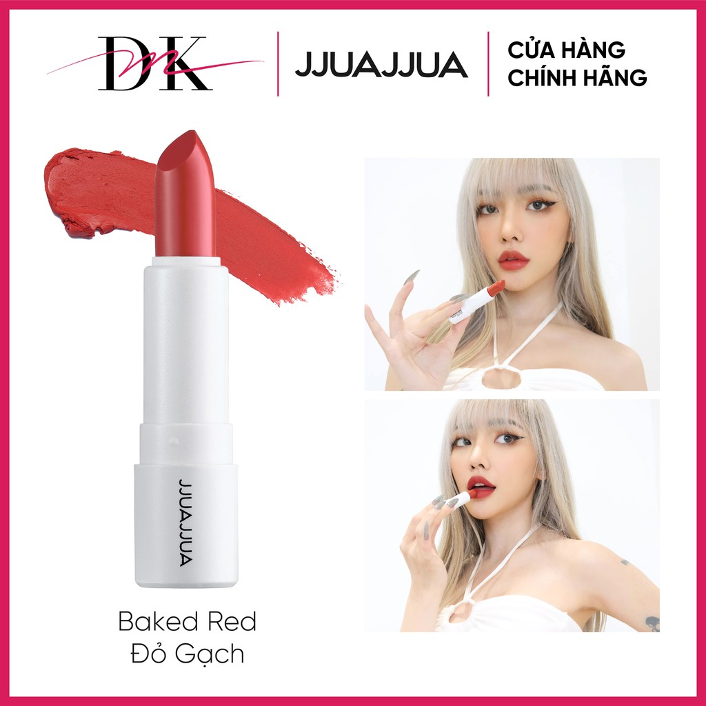 SON THỎI LÌ JJUAJJUA BAKED RED (ĐỎ GẠCH) | BigBuy360 - bigbuy360.vn