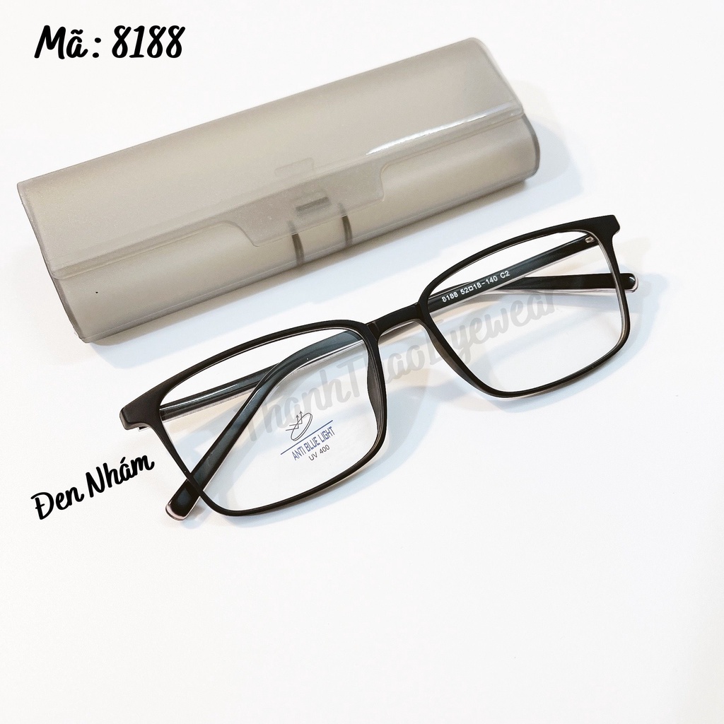 (Ảnh Chụp Thật ) Gọng Kính Mắt Cận Nam Nữ Dáng Vuông 8188 Nhiều Màu Hot Trend 2021- ThanhThaoEyewear | BigBuy360 - bigbuy360.vn