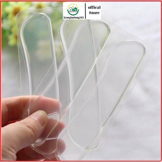 Sét 2 miếng Lót giày silicon/Miếng lót đế giày silicon tăng chiều cao,tạo cảm giác đi êm chân
