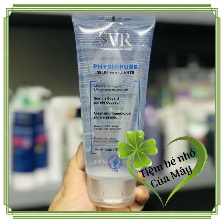 Sữa rửa mặt dạng gel không chứa xà phòng SVR dạng tuýp 200ml hàng Pháp | BigBuy360 - bigbuy360.vn