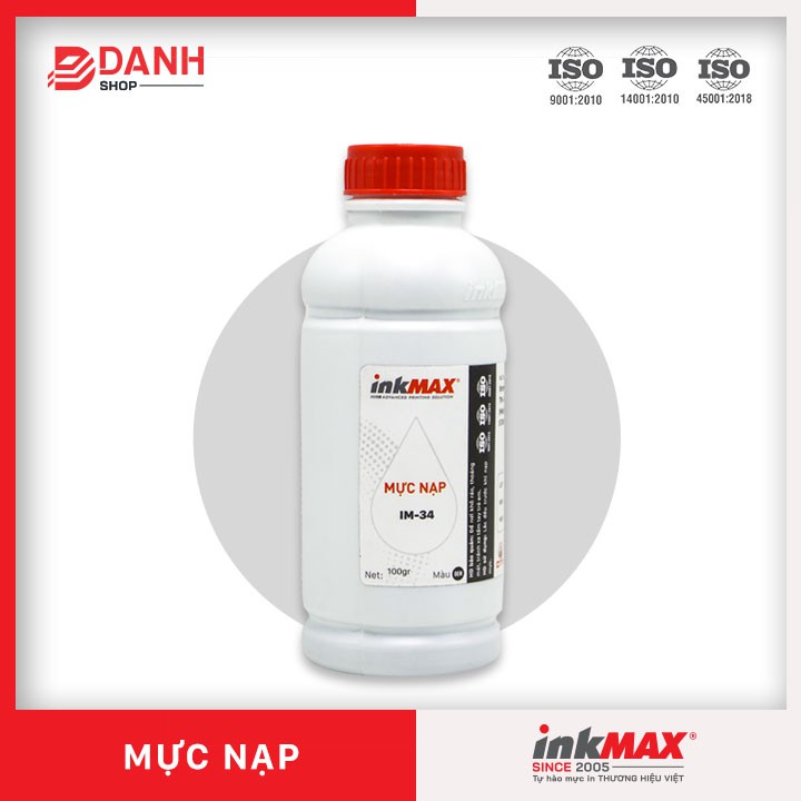 Mực nạp Inkmax IM 34 dùng nạp cho các dòng máy in BROTHER TN-3428, TN-3448, TN-3478,TN-3498