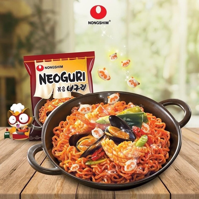 MÌ XÀO KHÔ HẢI SẢN CAY NEOGURI NONGSHIM 137g | BigBuy360 - bigbuy360.vn