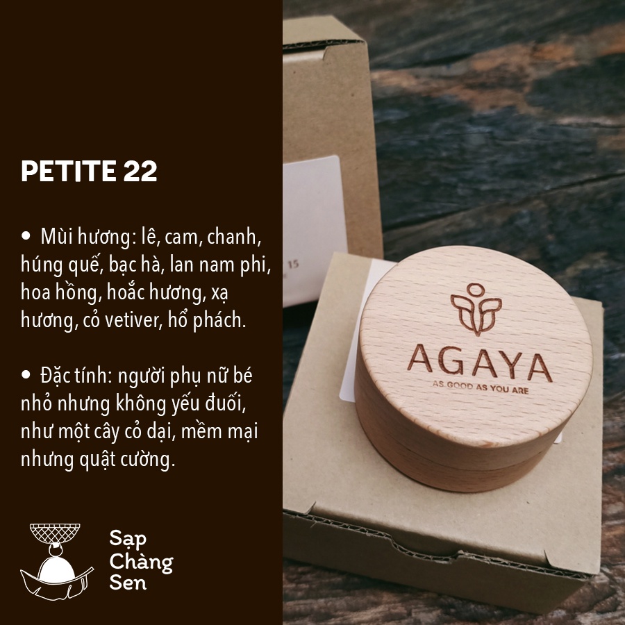 Nước hoa sáp AGAYA - 15g