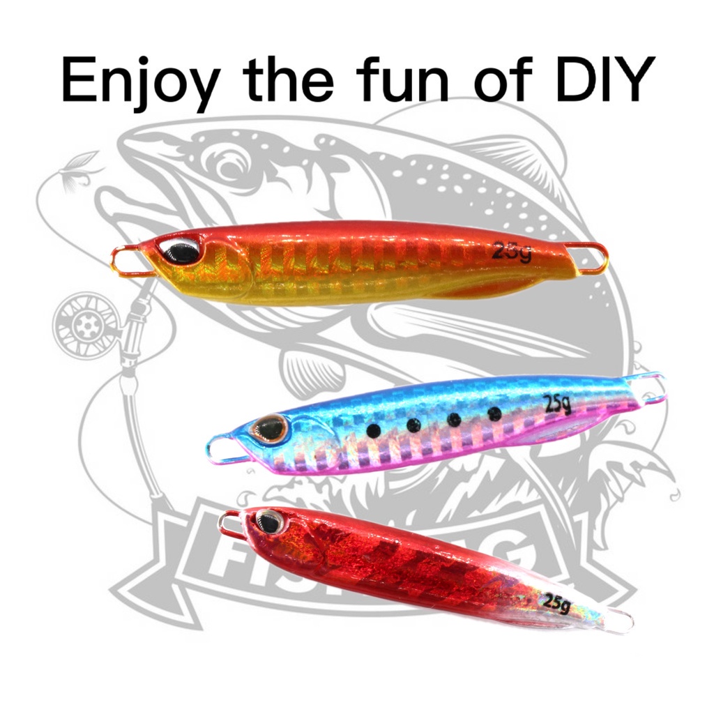 Mồi Giả Câu Cá Bằng Kim Loại 10g/15g/20g/25g/30g/40g/60g