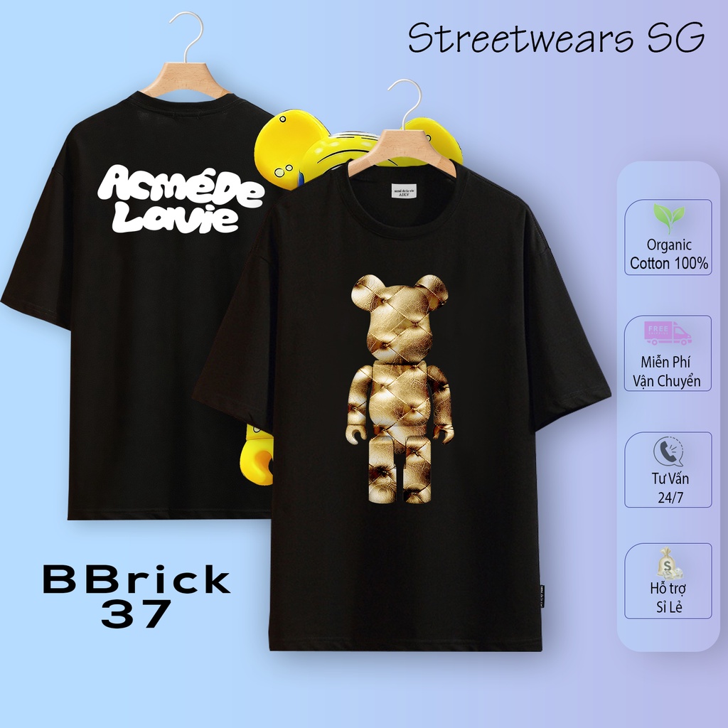 [Premium] Áo thun ADLV BearBrick Mẫu Hot 26-45, Cotton 2c 100%, In xịn - Streetwears SG - Part 2