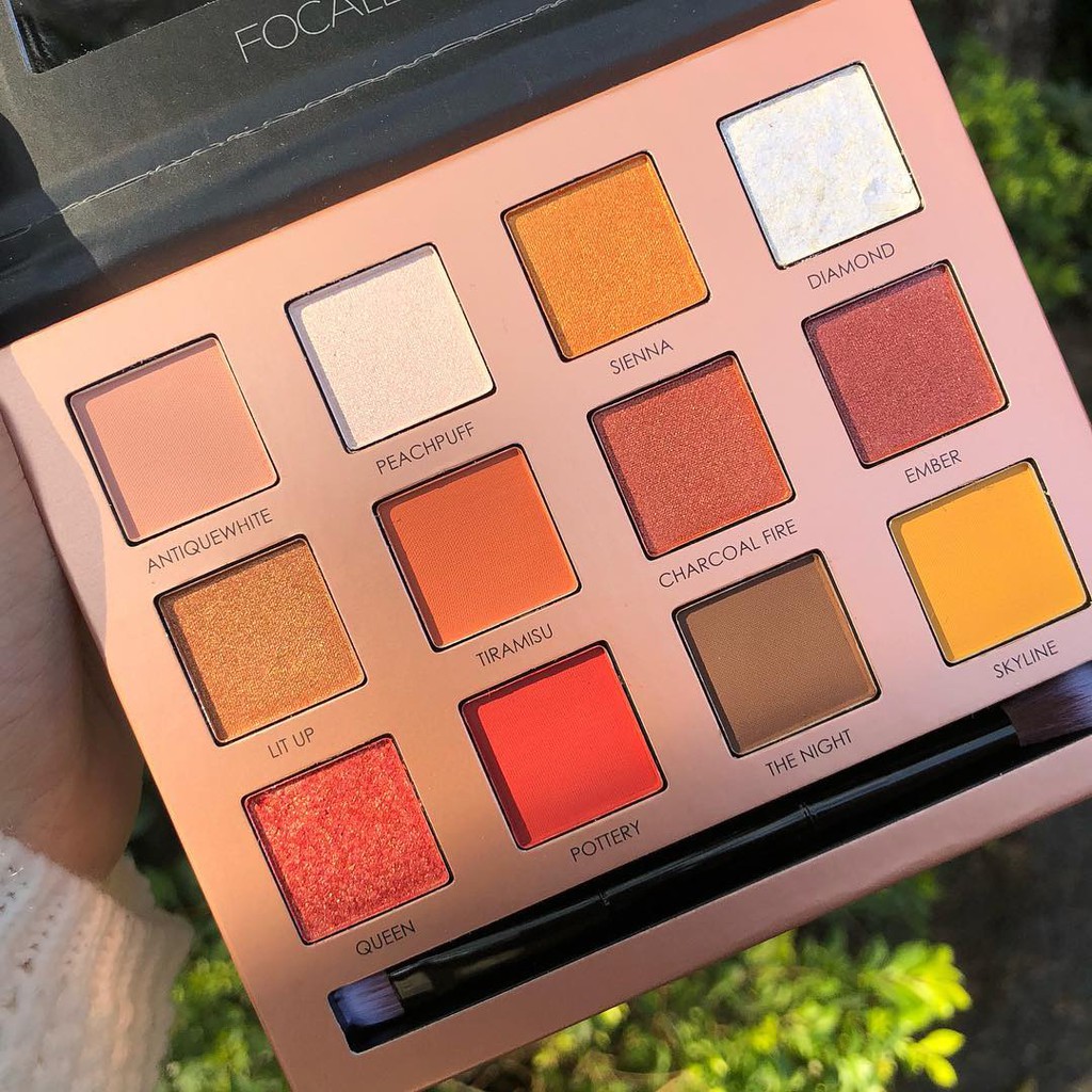 (Hàng Mới Về) Bảng Phấn Mắt Focallure Fa50 Màu Nude Lấp Lánh | BigBuy360 - bigbuy360.vn
