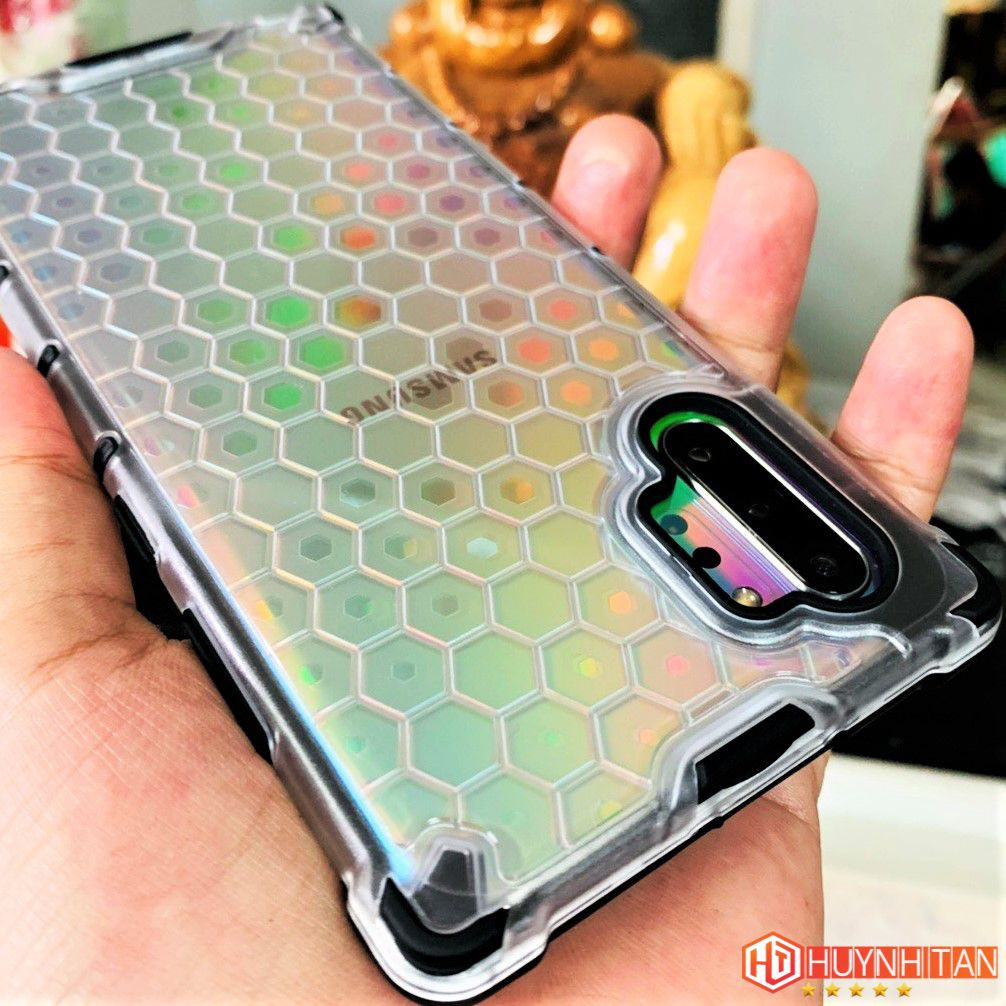 Ốp chông sốc Samsung Note 10 Plus, ốp họa tiết tổ ong chống va đập Samsung Note 10+ 5G, thả rơi 2m không sao | BigBuy360 - bigbuy360.vn