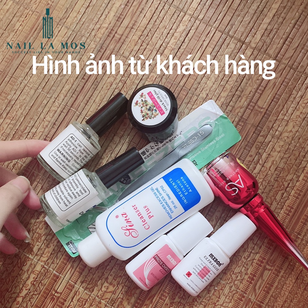 Gel đính đá Stuck Drill chính hãng 8ml rất chắc - gel gắn đá chuyên dụng cho dân làm móng
