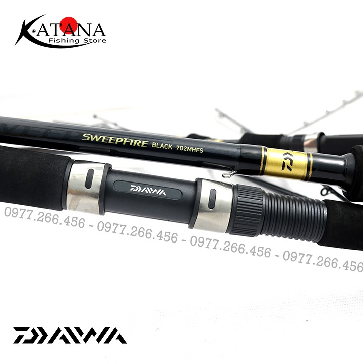 Cần Câu Lure Daiwa SWEEPFIRE BLACK - New 2021