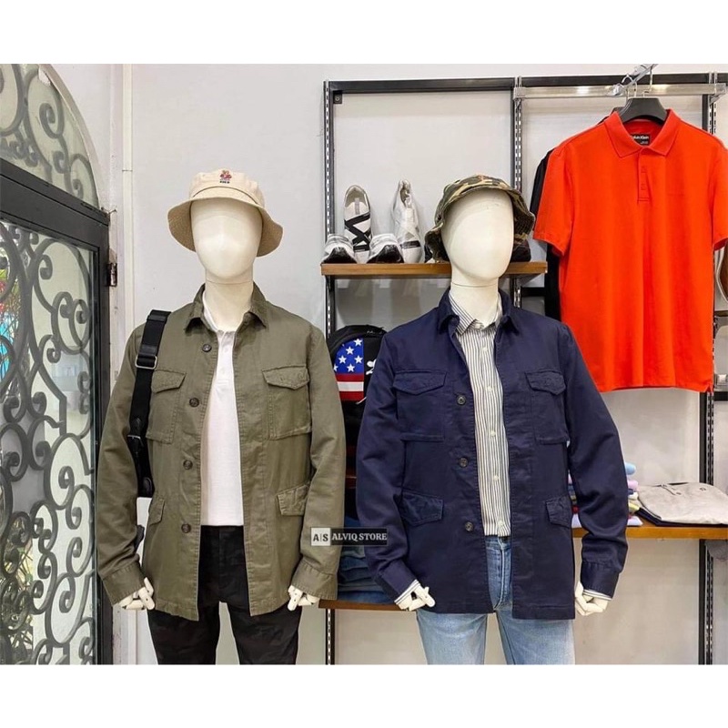 Áo khoác kaki Massi.M