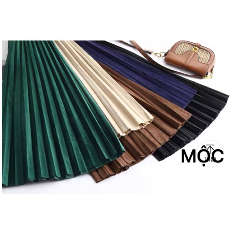 Chân váy Quảng châu dạ nhung mẫu thời trang mới nhất