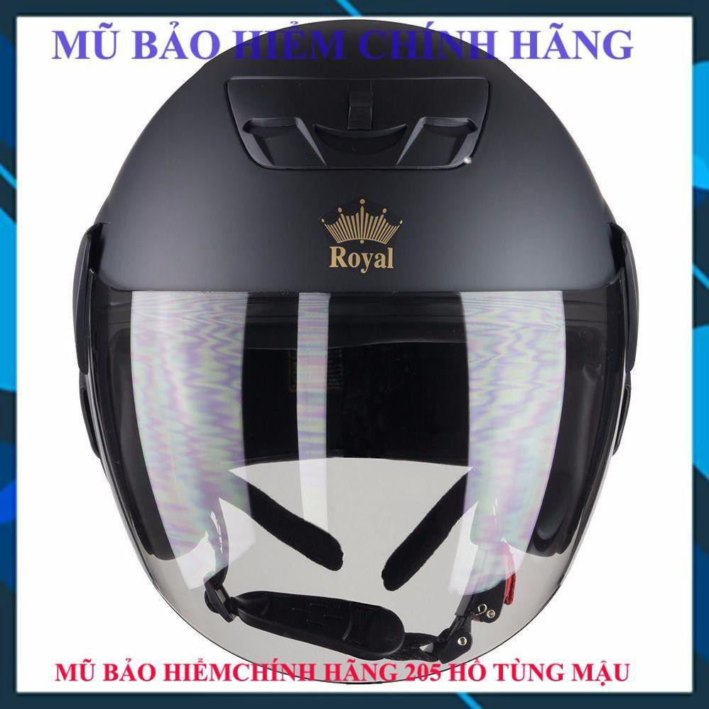 Mũ bảo hiểm Royal M01 đen mờ ( chính hãng )